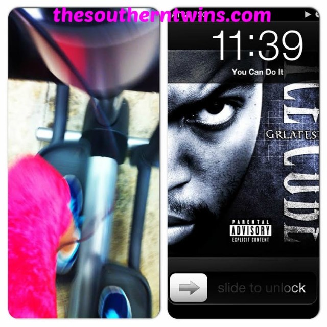 At least Ice Cube helps get me thru on the elliptical!